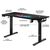 Компьютерный стол Mealux PowerDesk Duo Black (EVO-242 Duo B/B), изображение 4 Компьютерный стол Mealux PowerDesk Duo Black (EVO-242 Duo B/B), изображение 4