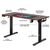 Компьютерный стол Mealux PowerDesk Duo Walnut (EVO-242 Duo Walnut /B), изображение 4 Компьютерный стол Mealux PowerDesk Duo Walnut (EVO-242 Duo Walnut /B), изображение 4