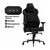 Кресло игровое GT Racer X-8703 Black (X-8703 Fabric Black), изображение 4 Кресло игровое GT Racer X-8703 Black (X-8703 Fabric Black), изображение 4