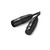 Кабель мультимедийный XLR M to XLR F 3.0m AV130 black Ugreen (20711), изображение 2 Кабель мультимедийный XLR M to XLR F 3.0m AV130 black Ugreen (20711), изображение 2