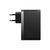 Зарядний пристрій Baseus 2xUSB-C 140W + 1xUSB GaN + cable USB-C to USB-C black (CCGP100201), зображення 3 Зарядний пристрій Baseus 2xUSB-C 140W + 1xUSB GaN + cable USB-C to USB-C black (CCGP100201), зображення 3