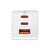 Зарядний пристрій Baseus 2xUSB-C 65W + 1xUSB GaN + cable USB-C to USB-C 100W 1.0m white (CCGP120202), зображення 4 Зарядний пристрій Baseus 2xUSB-C 65W + 1xUSB GaN + cable USB-C to USB-C 100W 1.0m white (CCGP120202), зображення 4