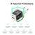 Зарядний пристрій Baseus 1xUSB-C 20W + 1xUSB white + cable USB-C to USB-C 60W 1.0m (P10111608213-01), зображення 12 Зарядний пристрій Baseus 1xUSB-C 20W + 1xUSB white + cable USB-C to USB-C 60W 1.0m (P10111608213-01), зображення 12