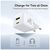 Зарядний пристрій Baseus 1xUSB-C 20W + 1xUSB white + cable USB-C to USB-C 60W 1.0m (P10111608213-01), зображення 7 Зарядний пристрій Baseus 1xUSB-C 20W + 1xUSB white + cable USB-C to USB-C 60W 1.0m (P10111608213-01), зображення 7