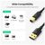 Кабель для принтера USB 2.0 AM/BM 1.0m US135 black Ugreen (20846), изображение 5 Кабель для принтера USB 2.0 AM/BM 1.0m US135 black Ugreen (20846), изображение 5