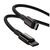 Дата кабель USB-C to USB-C 1.0m 100W black Baseus (CATWJ-01), зображення 5 Дата кабель USB-C to USB-C 1.0m 100W black Baseus (CATWJ-01), зображення 5
