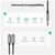 Кабель мультимедийный 3.5mm M to 2x3.5mm F 0.2m AV123 black Ugreen (10532), изображение 7 Кабель мультимедийный 3.5mm M to 2x3.5mm F 0.2m AV123 black Ugreen (10532), изображение 7