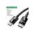 Кабель мультимедийный DisplayPort M to DisplayPort M 5.0m V1.4 braided DP114 black Ugreen (80394), изображение 3 Кабель мультимедийный DisplayPort M to DisplayPort M 5.0m V1.4 braided DP114 black Ugreen (80394), изображение 3