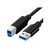 Кабель для принтера USB 3.0 AM/BM 1.0m US210 black Ugreen (30753) Кабель для принтера USB 3.0 AM/BM 1.0m US210 black Ugreen (30753)