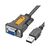 Кабель для передачи данных USB to COM F 1.5m DB9 RS-232 CR104 black Ugreen (20201) Кабель для передачи данных USB to COM F 1.5m DB9 RS-232 CR104 black Ugreen (20201)