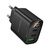 Зарядное устройство BOROFONE BA98A 2xUSB-C PD30W + 1xUSB 18W digital display black (6941991120510), изображение 3 Зарядное устройство BOROFONE BA98A 2xUSB-C PD30W + 1xUSB 18W digital display black (6941991120510), изображение 3