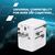 Зарядное устройство Canyon OnTour 70 3xUSB-C + 2xUSB-A EU/UK/US/AUS 70W White (CNS-TA70W1006W), изображение 6 Зарядное устройство Canyon OnTour 70 3xUSB-C + 2xUSB-A EU/UK/US/AUS 70W White (CNS-TA70W1006W), изображение 6