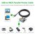 Кабель для принтера USB 2.0 to DB25 2.0m US167 black Ugreen (20224), изображение 7 Кабель для принтера USB 2.0 to DB25 2.0m US167 black Ugreen (20224), изображение 7