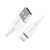 Дата кабель USB 2.0 AM to Lightning 1.0m 2.4A white Baseus (CALYS-A02), зображення 2