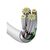 Дата кабель USB 2.0 AM to Lightning 1.0m 2.4A white Baseus (CALYS-A02), зображення 4