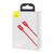 Дата кабель USB-C to Lightning 1.0m 20W red Baseus (CATLYS-A09), изображение 5