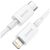 Дата кабель USB-C to Lightning 2.0m 20W white Baseus (CATLYS-C02), зображення 2 Дата кабель USB-C to Lightning 2.0m 20W white Baseus (CATLYS-C02), зображення 2