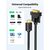 Кабель мультимедійний HDMI M to DVI M 1.5m HD106 black Ugreen (11150), зображення 2
