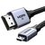 Кабель мультимедийный HDMI M to HDMI micro M 2.0m V2.1 8K60Hz HD164 black Ugreen (15517)