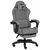 Кресло игровое GT Racer X-2339 Black/Gray (X-2339 Fabric Black/Gray), изображение 2