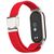 Ремінець до фітнес браслета Armorstandart Braided Solo Loop для Xiaomi Smart Band 10/9/8 Red (ARM86884), зображення 3