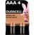 Батарейка Duracell AAA лужні 4 шт. в упаковці (5000394052543 / 81545421)
