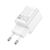 Зарядное устройство HOCO C149A Charm 1xUSB-C PD30W + 1xUSB QC3.0 White (6942007630337), изображение 5