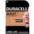 Батарейка Duracell MN27 12V спеціалізована лужна, A27/27A/V27A/8LR732, 1 шт. в упаковці (5007388)
