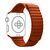 Ремінець до смарт-годинника Armorstandart Leather Loop для Apple Watch 49/46/45/44/42 (Series 1-3) Orange (ARM57837)