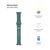 Ремешок для смарт-часов Armorstandart Sport Band (3 Straps) для Apple Watch 49/46/45/44/42 (Series 1-3) Pine Green (ARM56845), изображение 2