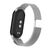 Ремінець до фітнес браслета Armorstandart Milanese Magnetic для Xiaomi Smart Band 10/9/8 Silver (ARM86892), зображення 2