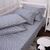 Постельное белье MirSon 012 Grey Stars Фланель 200х220 Евро (2200009653131), изображение 11