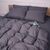Постельное белье MirSon 001 Ash grey Фланель 220х240 King Size (2200009648175), изображение 11