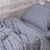 Постельное белье MirSon 012 Grey Stars Фланель 160х220 Полуторный Евро (2200009653094), изображение 7