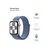 Ремешок для смарт-часов Armorstandart Nylon Band для Apple Watch 49/46/45/44/42 (Series 1-3) Winter Blue (ARM74222), изображение 2