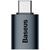 Переходник OTG USB 3.1 AF to USB-C blue Baseus (ZJJQ000003), изображение 2