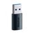 Переходник USB 3.1 M to USB-C F blue Baseus (ZJJQ000103), изображение 2