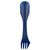 Ложка-вилка туристическая Tribe Spork пластикова blue (T-FC-0031-blue), изображение 2