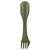 Ложка-вилка туристическая Tribe Spork пластикова olive (T-FC-0031-olive), изображение 2