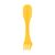 Ложка-вилка туристическая Tribe Spork пластикова yellow (T-FC-0031-yellow), изображение 2