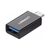 Переходник OTG USB 3.0 AF to USB-C US173 black UGREEN (20808), изображение 2