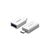 Переходник OTG USB 3.0 AF to USB-C US173 White UGREEN (30155), изображение 2