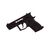 USB флеш накопитель ColorWay Pistol 64 GB 3.0 Black (CW-USBPL64)