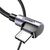 Дата кабель USB 2.0 AM to USB-C 3.0m 3A 90° corner US176 black Ugreen (70875), изображение 5
