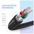 Дата кабель USB-C to USB-C 0.5m 3A 60W US261 black/gray Ugreen (50149), изображение 6