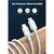 Дата кабель USB-C to USB-C 0.5m 3A 60W US264 white Ugreen (60517), изображение 2