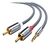 Кабель мультимедійний 3.5mm M to 2xRCA M 1.0m Essager (EYPZJ-MY0H)