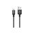 Дата кабель USB 2.0 AM to Lightning 1.0m 2A nylon X14 black HOCO (6957531062820)