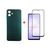 Чехол для мобильного телефона Dengos Soft Kit for Samsung Galaxy A07 case + glass Green (DG-KM-166)