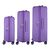 Набір валіз 2E Aero (L+M+S), лавандові (2E-SPP-AERO-SET3-LV), зображення 5